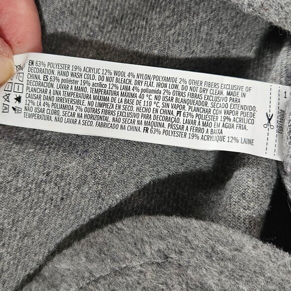 Forever 21 Casual Jacket Grey Taupe Shacket Women's Size Medium Premium Label - Picture 5 of 6